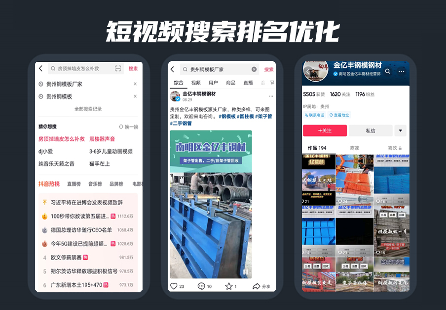 短(duǎn)視(shì)頻(pín)搜索排名優化(huà)